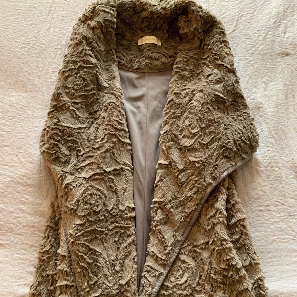 Altar’d State fur vest cardigan